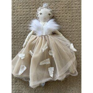 Pottery Barn Kids Monique Lhuillier Skylar Ballerina Doll 18" Plush Toy